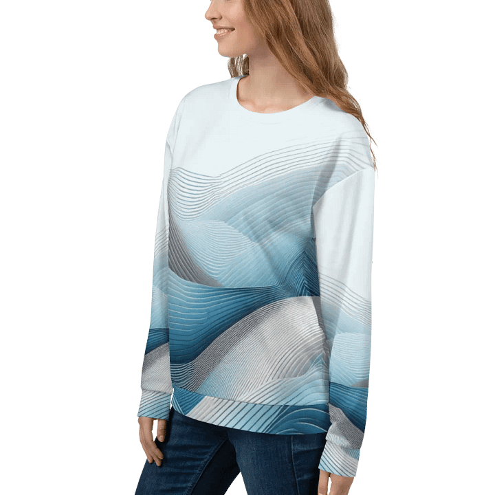 Women's Aqua Tint-5 Sweatshirt product image (2)