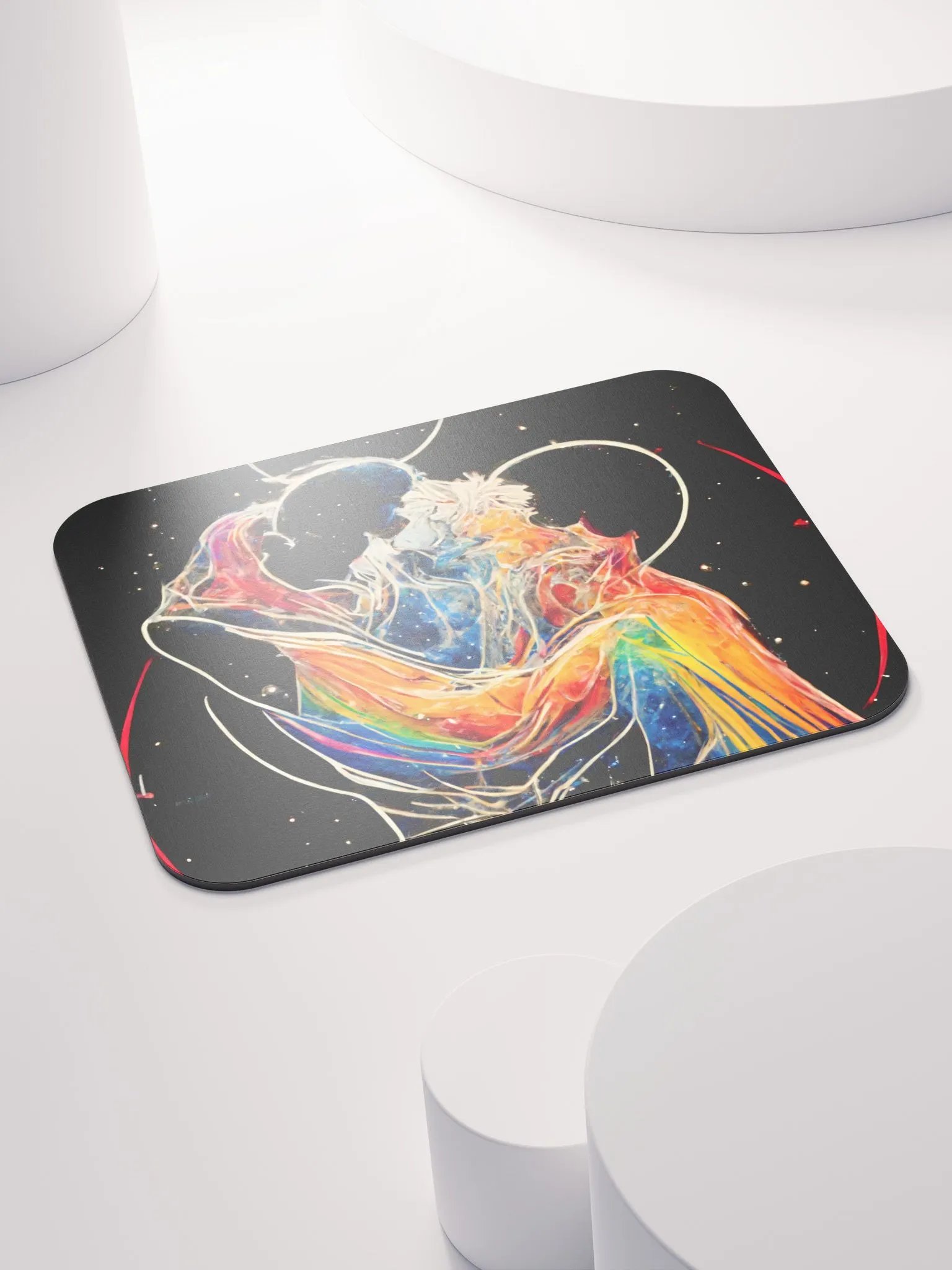 Cosmic Embrace Mouse Pad product image (4)