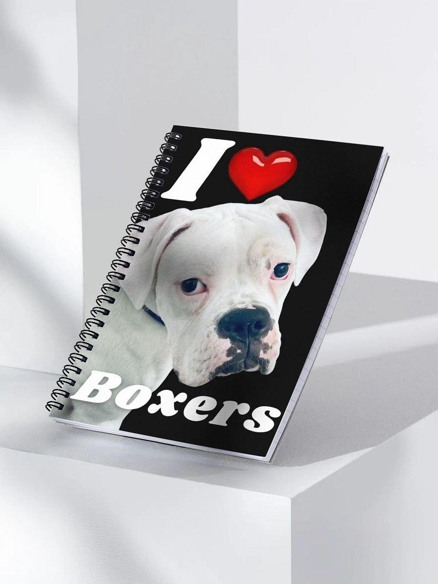 I Heart Boxers Notebook product image (3)