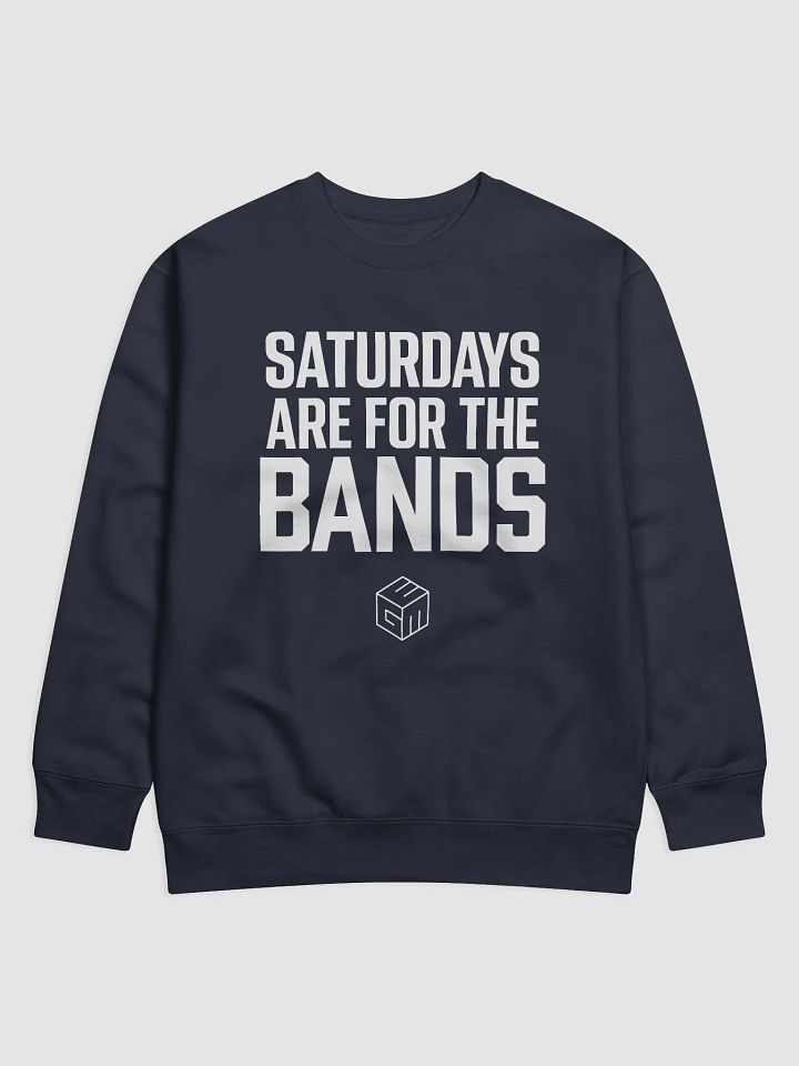 SATURDAYS White Logo Sweatshirt product image (1)