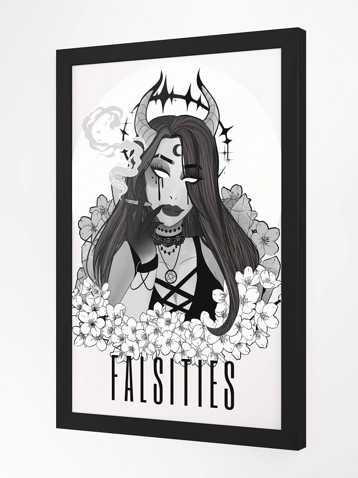 DEMON POSTER (FRAMED) product image (2)