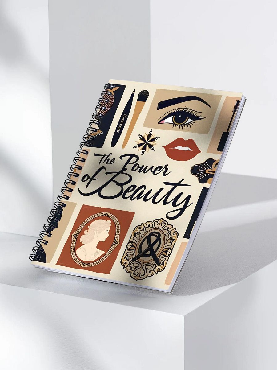 Historical Beauty Spiral Notebook product image (3)