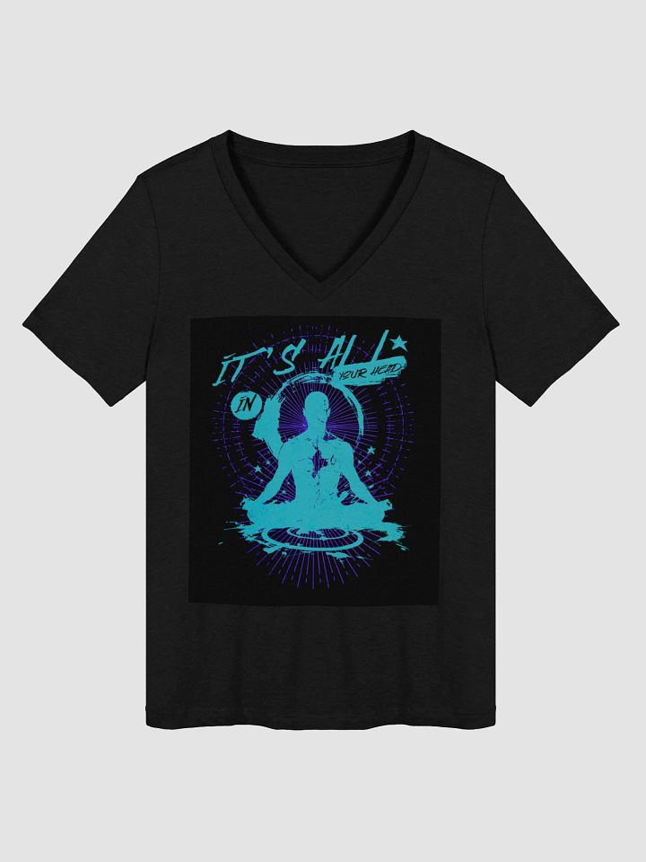 Mindful Meditator V-Neck Tee product image (1)