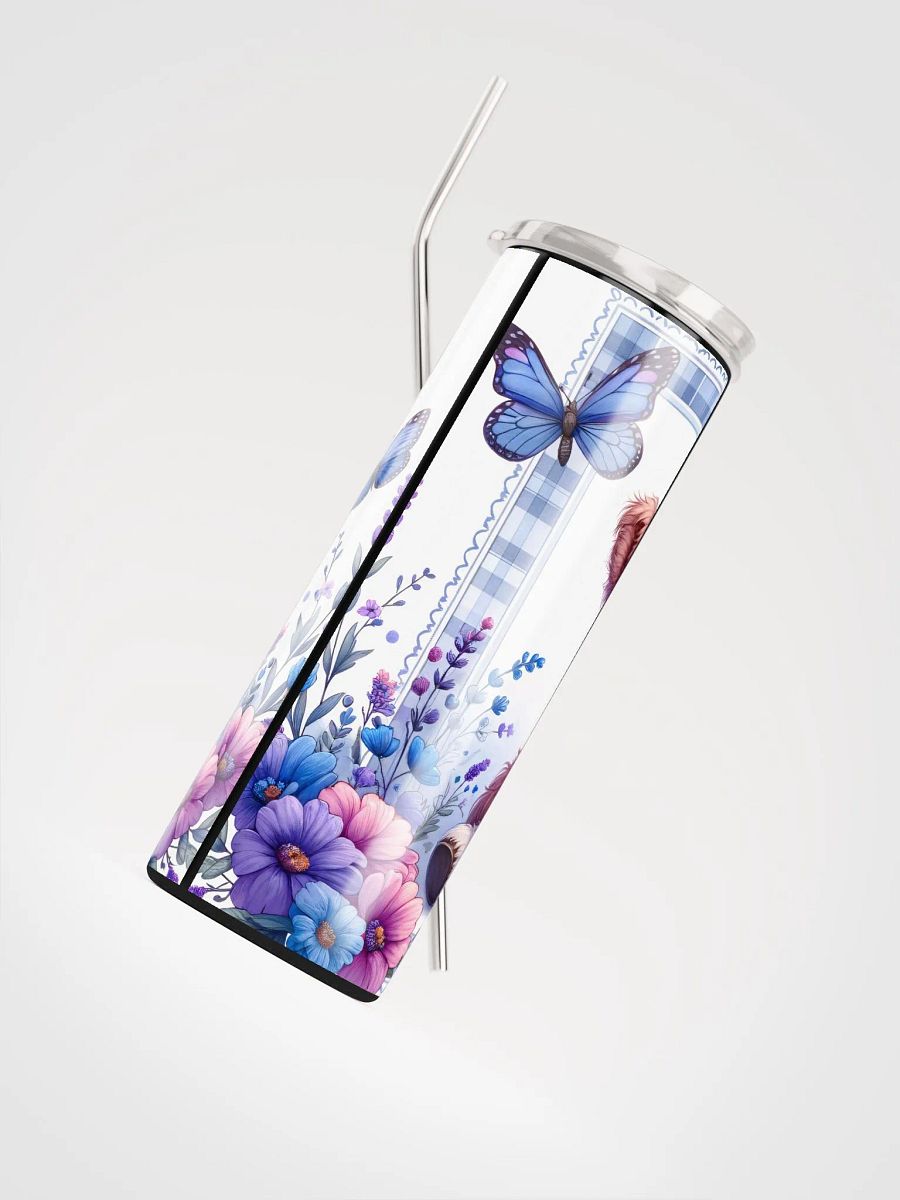 Baby Highland Cow Flower Stainless Steel Tumbler product image (7)