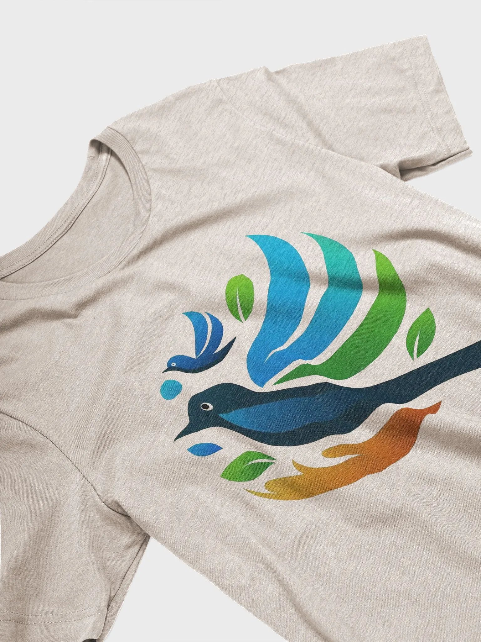 Whimsical Avian Harmony T-Shirt product image (30)
