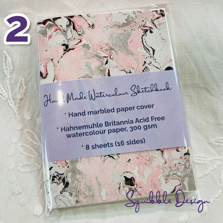 Hand Made Watercolour Sketchbook - Passport Size product image (2)