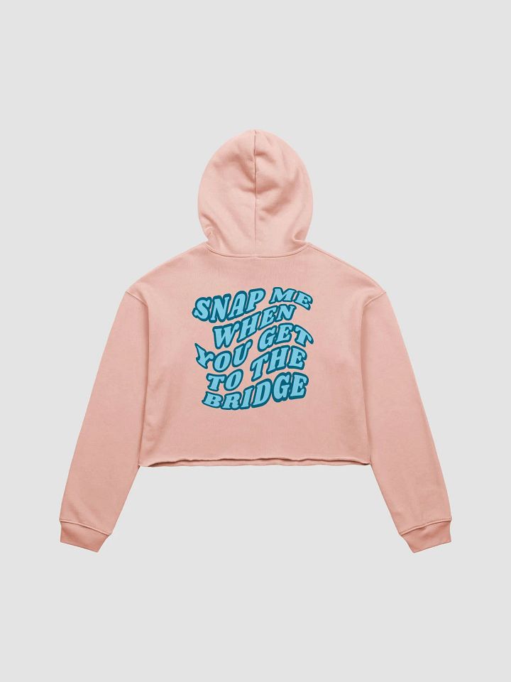 Snap Me When You Get to the Bridge - Crop Top Hoodie product image (2)