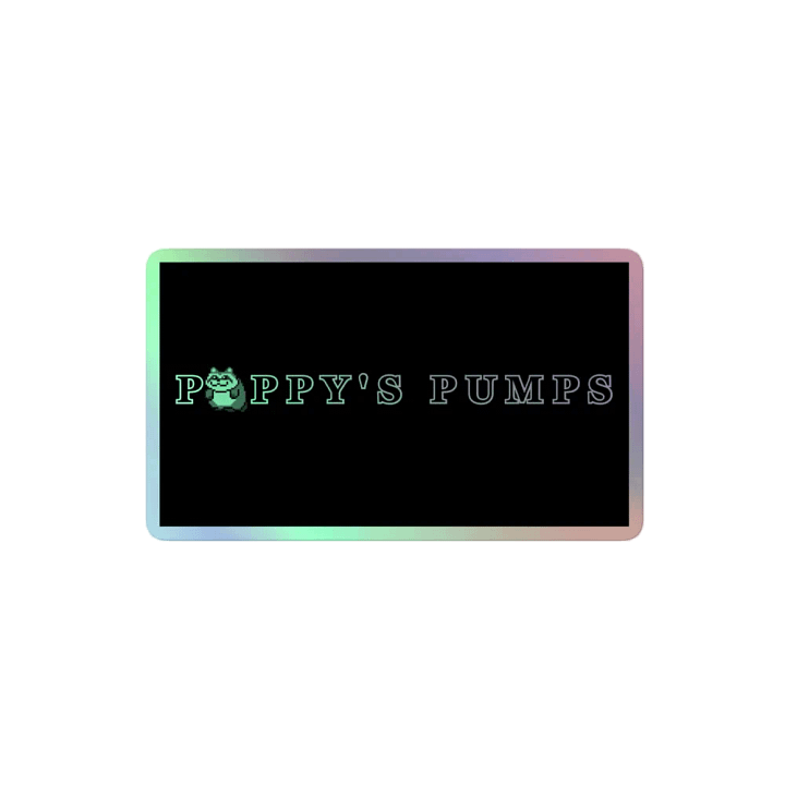 Poppy's Pumps Holo Sticker product image (2)