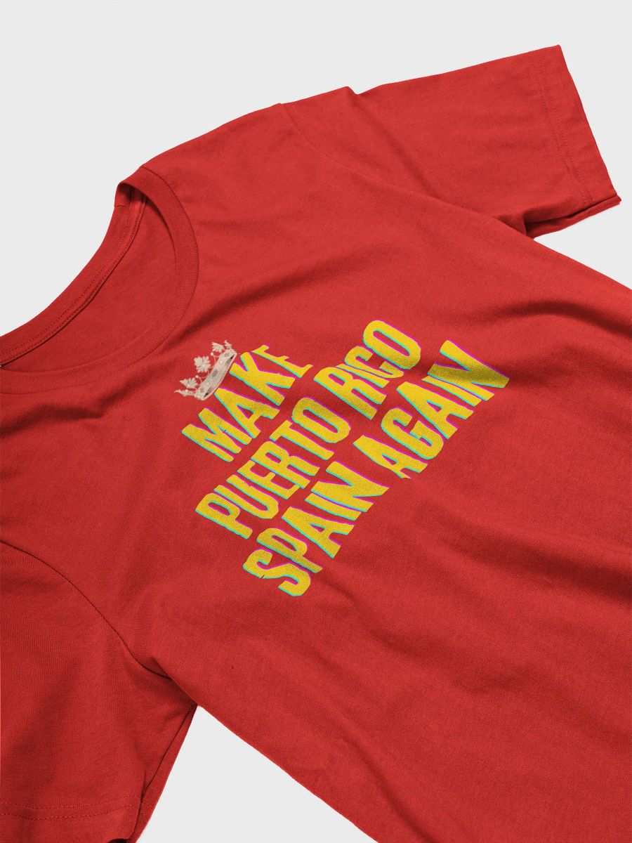 Camisa roja - Make Puerto Rico Spain Again (2025) product image (3)