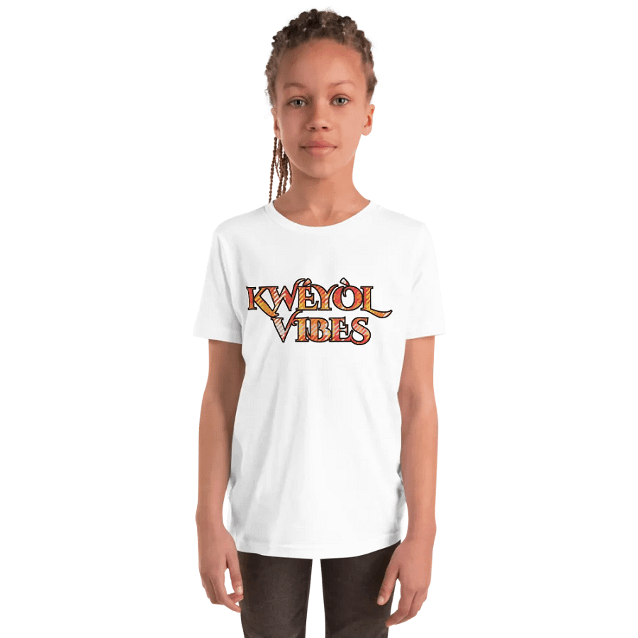 Vibrant KWÉYÒL VIBES Youth T-Shirt product image (62)