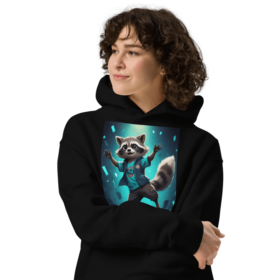 Happy Racoon Hoodie product image (4)