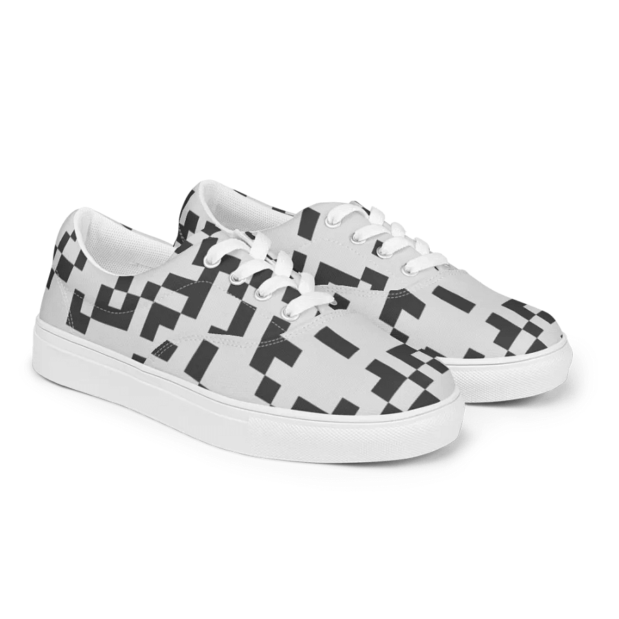 Pixel Chic Lace-Up Sneakers product image (3)
