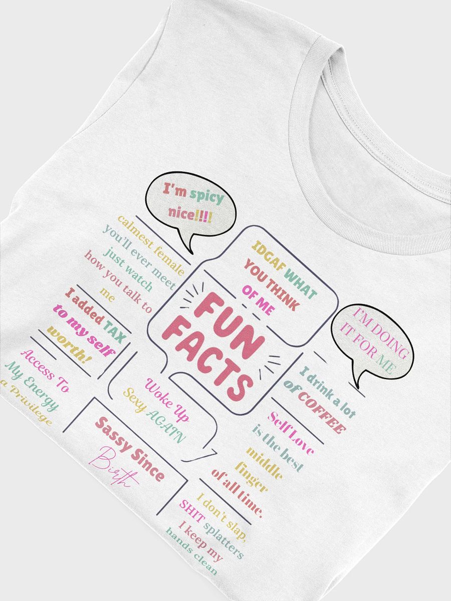 Fun Facts Playful T-Shirt product image (4)