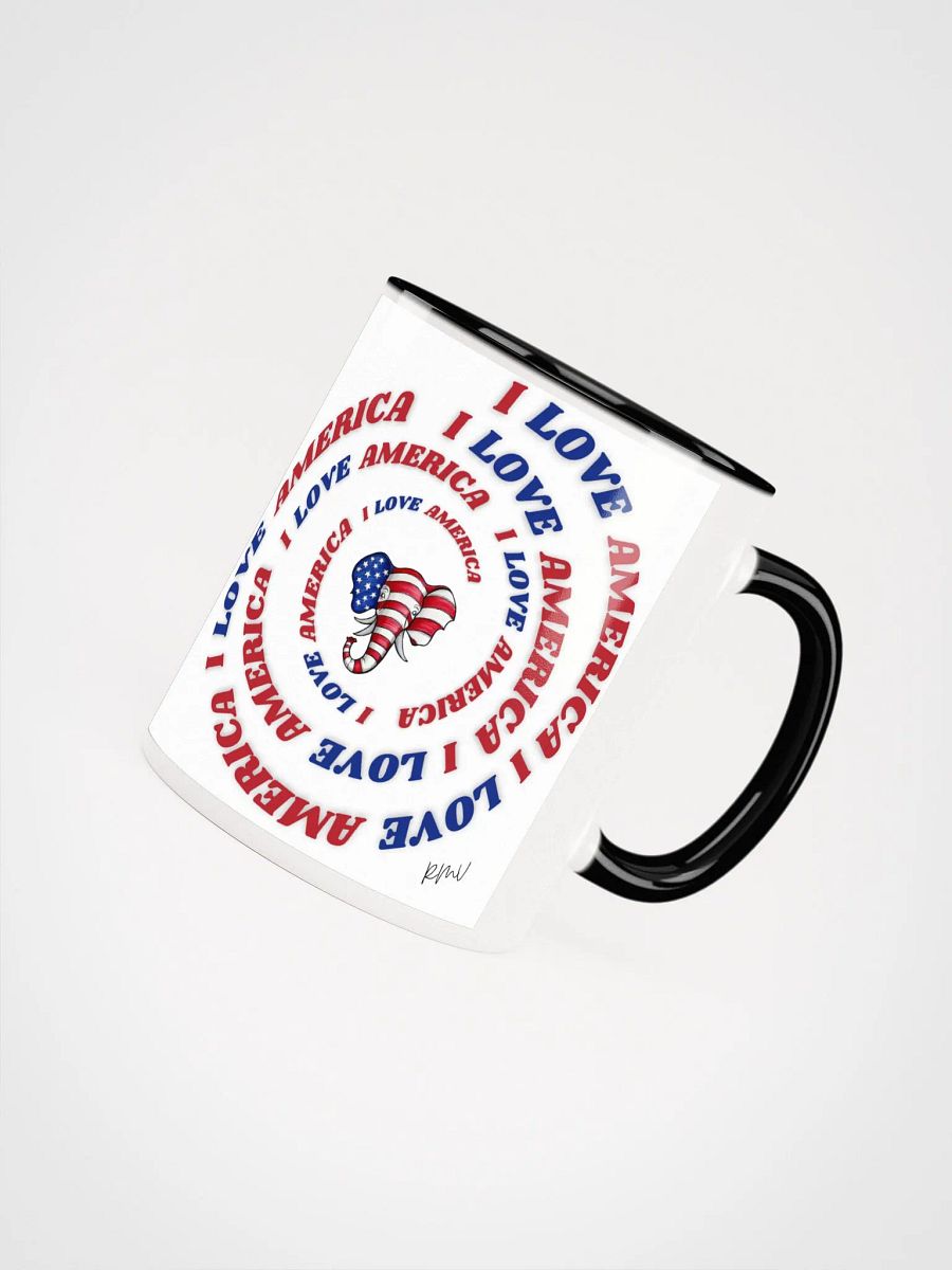 Ceramic Mug Spiral Love America product image (4)