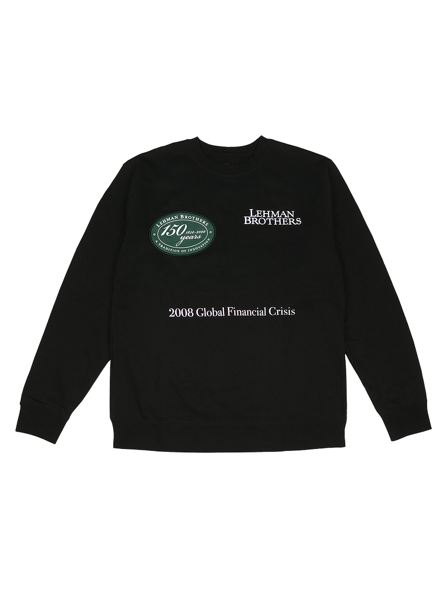 2008 Lehman Crewneck Sweatshirt-Black product image (1)