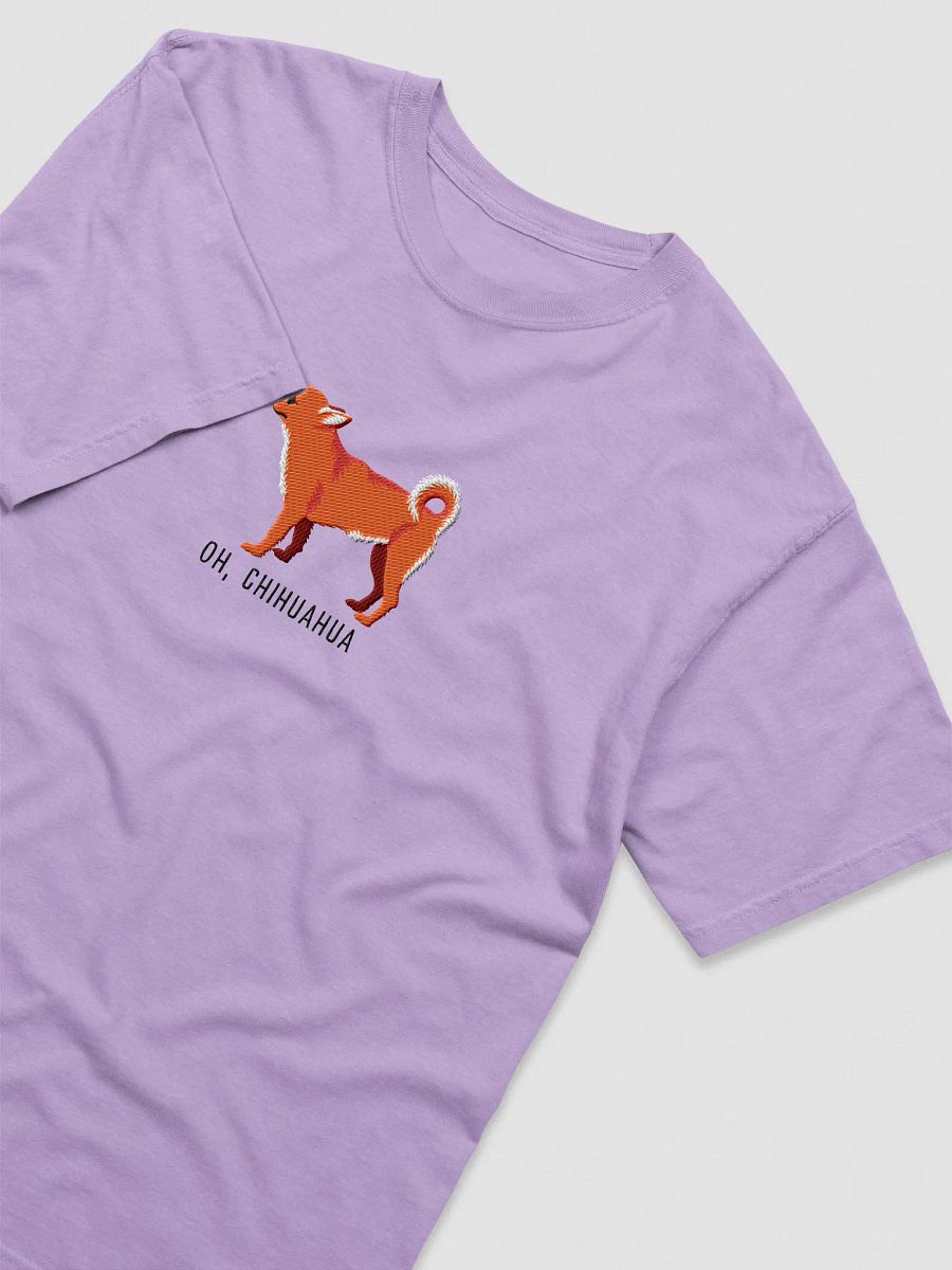 Oh, Chihuahua T-Shirt(Embroidered) of a Chihuahua(Red) product image (35)