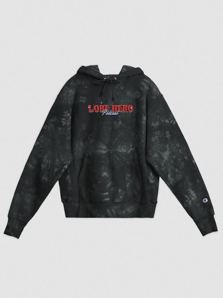 Lore Hero classic logo tie-dye hoodie product image (1)