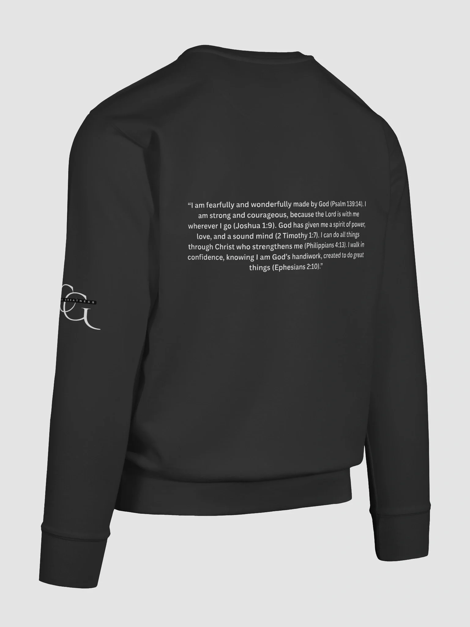 CG Faith Black Sweatshirt product image (12)