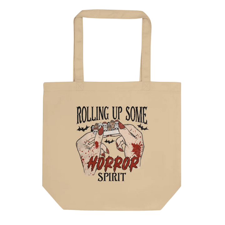 'Rolling up some Horror Spirit' Eco-Friendly Tote product image (2)