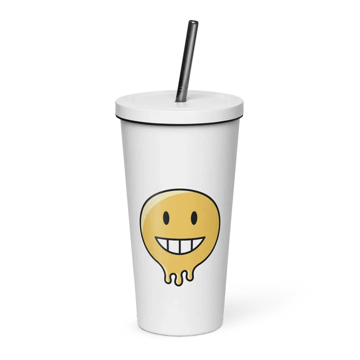 Insulated Tumbler with a Straw (hehe) product image (1)