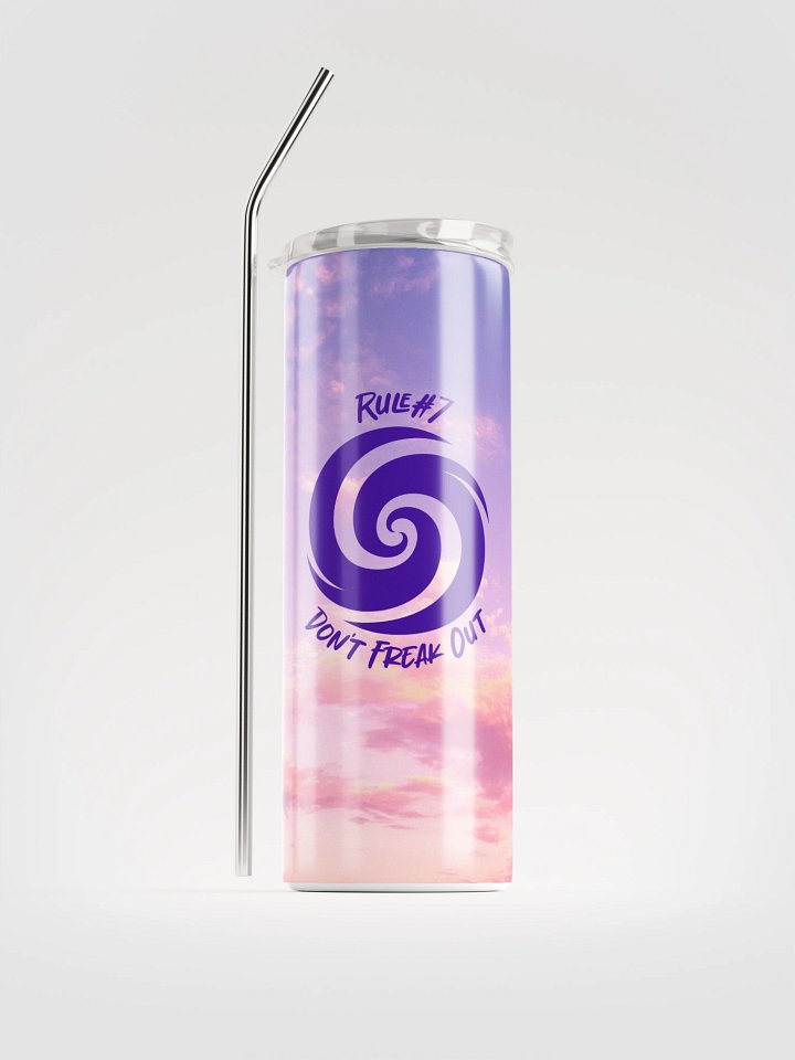 Rule #7 Pink Sky Stainless Steel Tumbler product image (1)