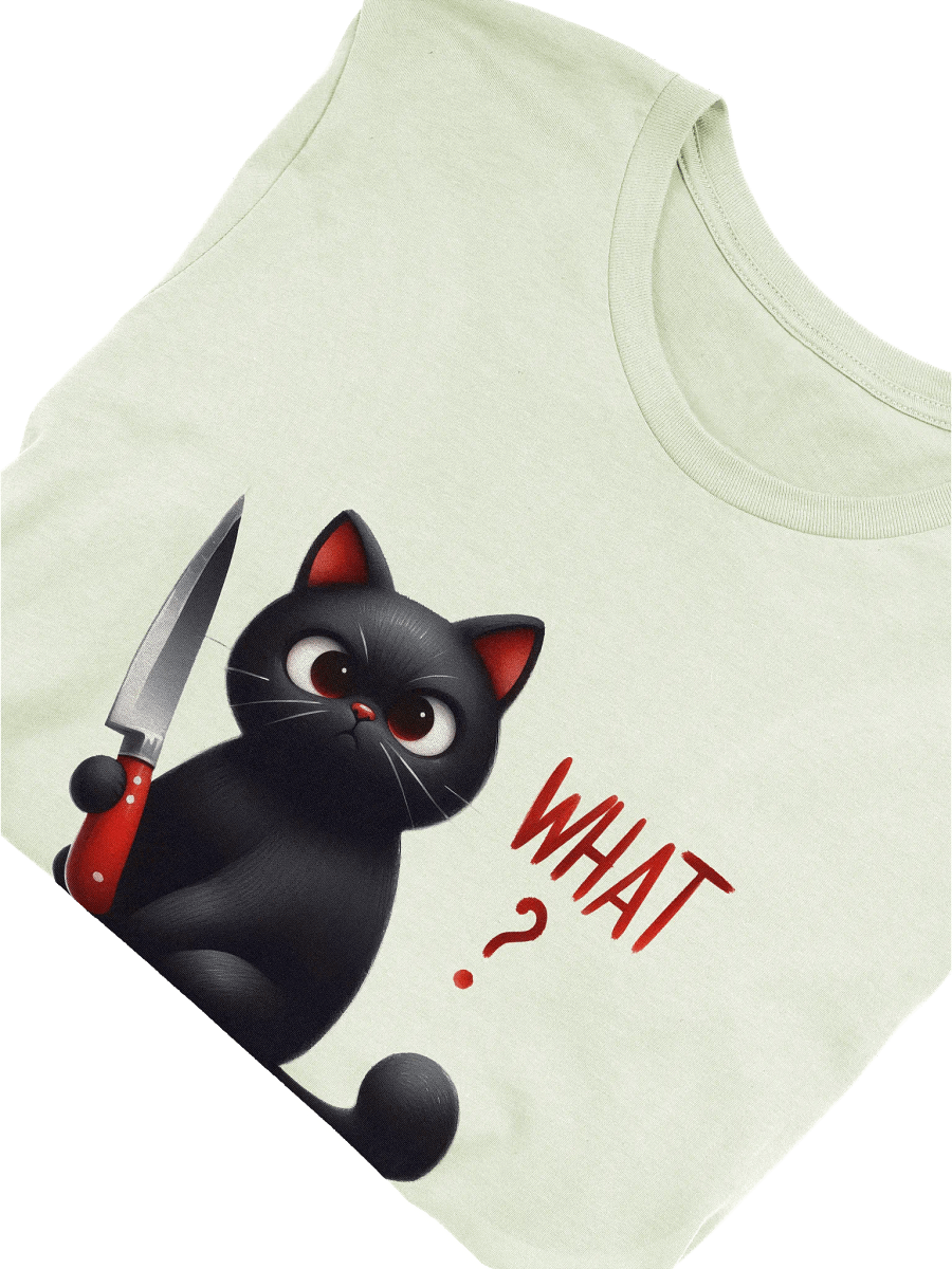 Surprised Kitty Knife T-Shirt product image (5)
