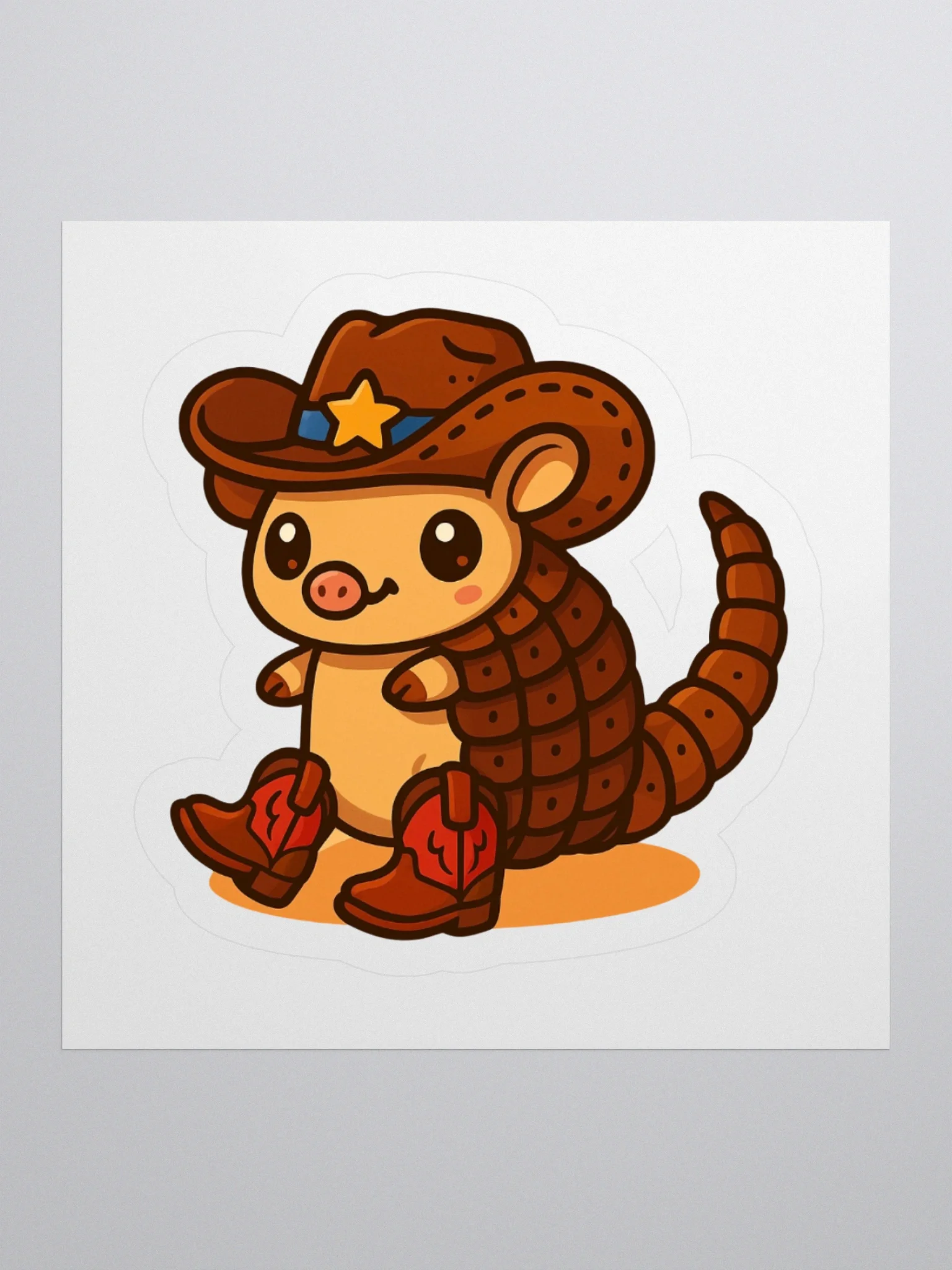 Armadil-logo Sticker product image (2)