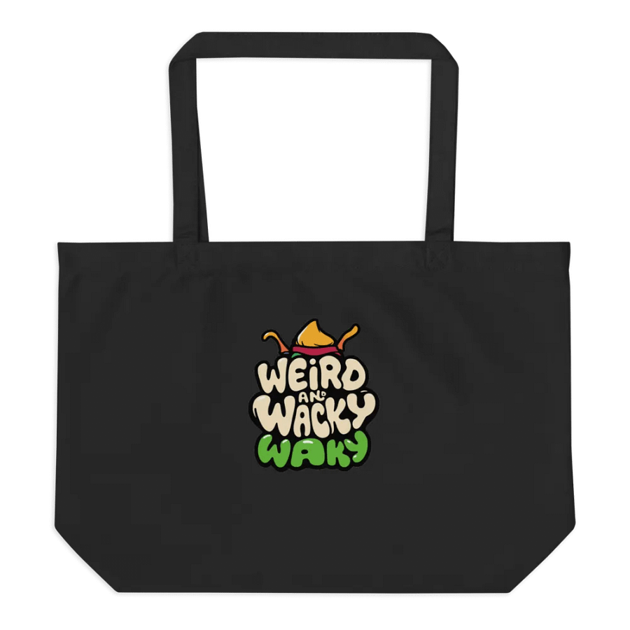 Playful Statement Tote: Weird Wacky Edition product image (3)