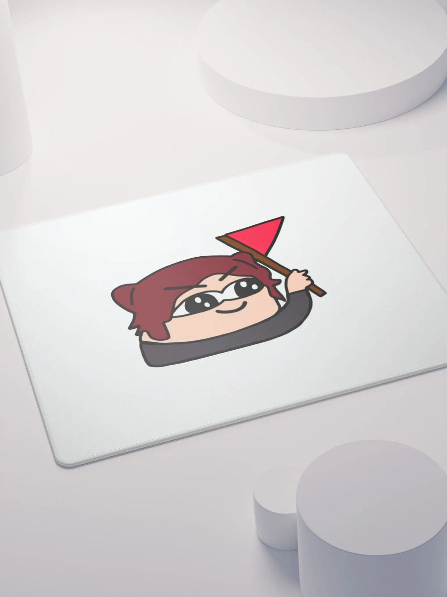 Tina Red Flag Mouse Pad product image (4)