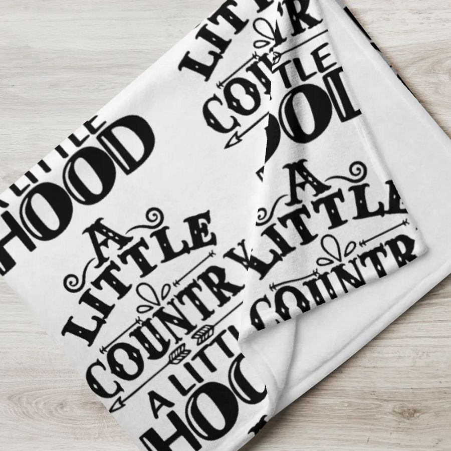 A Little Country A Little Hood Blanket product image (5)
