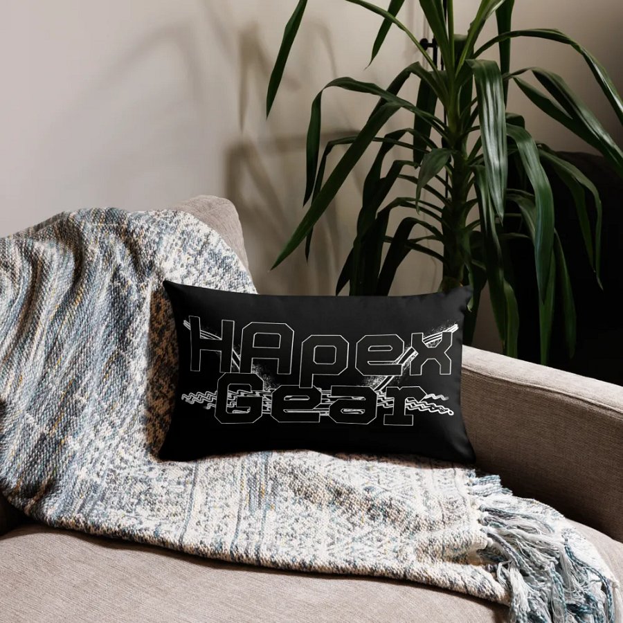 Pillow Case - Black - Black HApex Gear Black Logo product image (10)