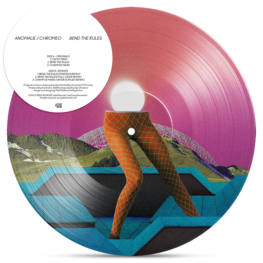 Vinyl Picturedisk of Bend the Rules EP product image (2)