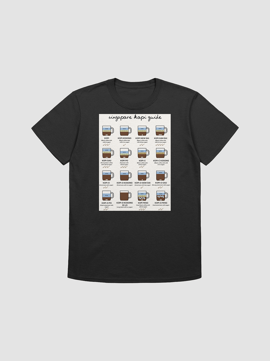 Singapore Coffee Guide T-shirt product image (7)