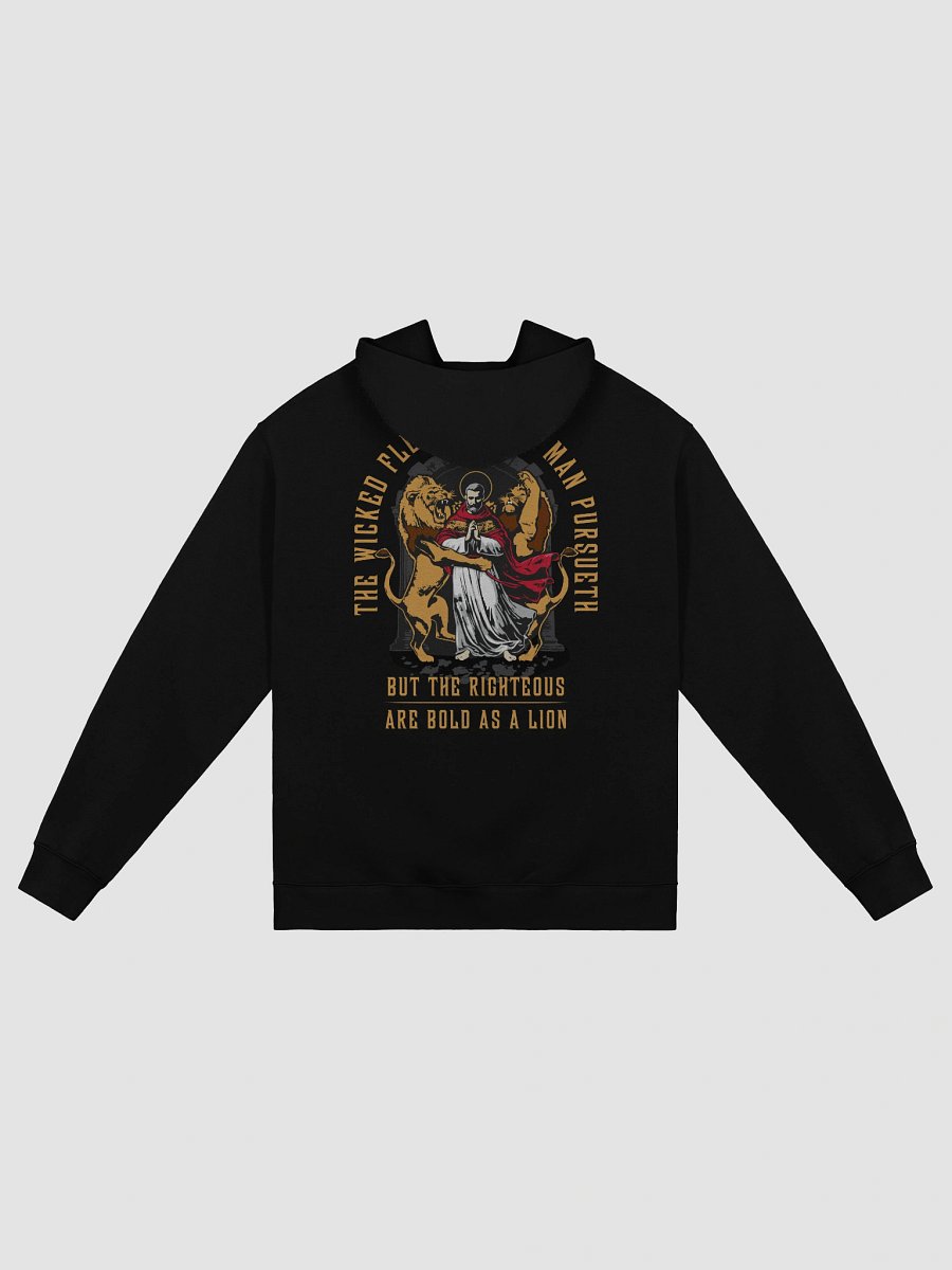 The rigtheous are BOLD as a LION Oversized Hoodie product image (3)