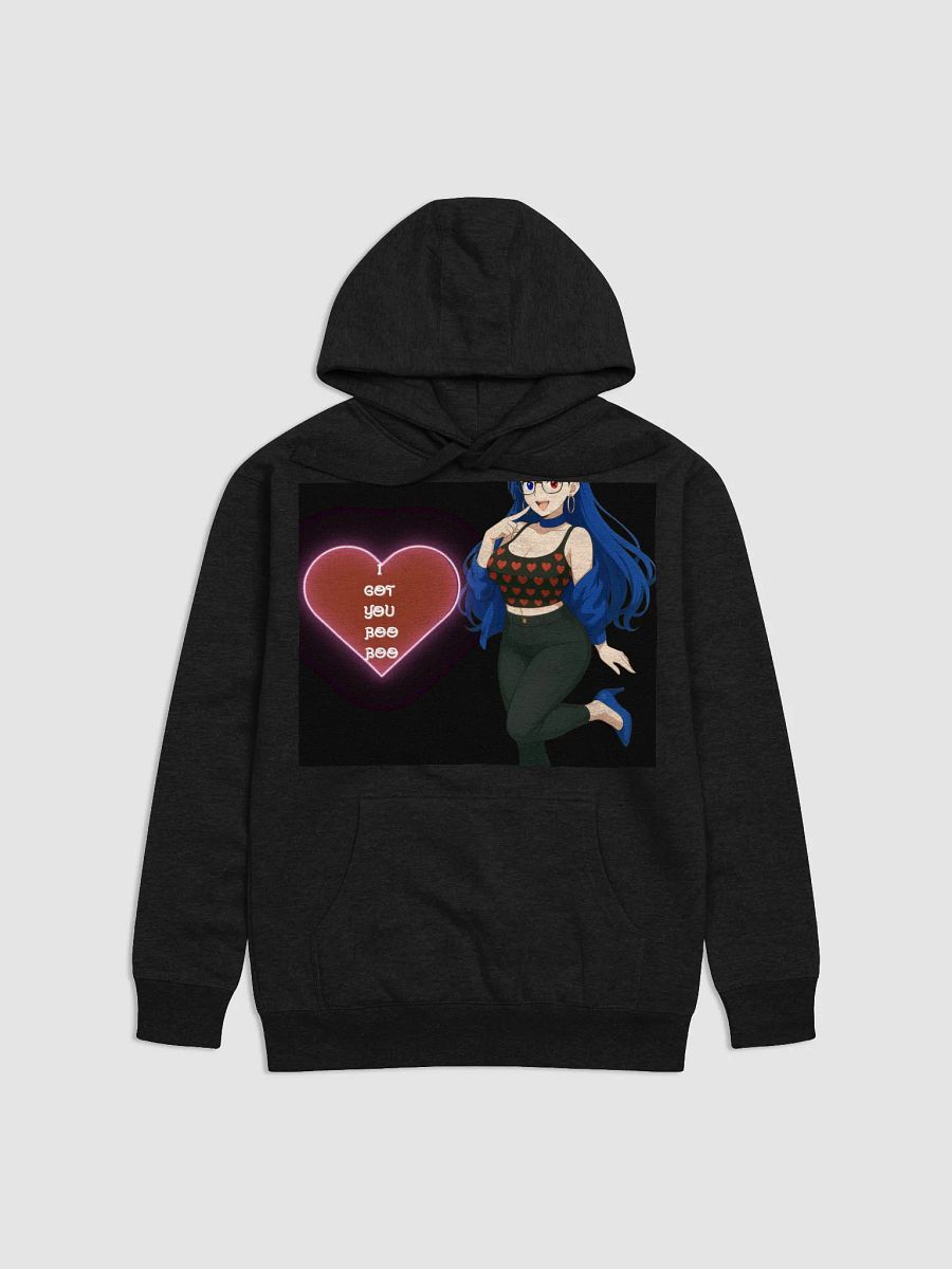 Neon Heart Anime Hoodie product image (1)