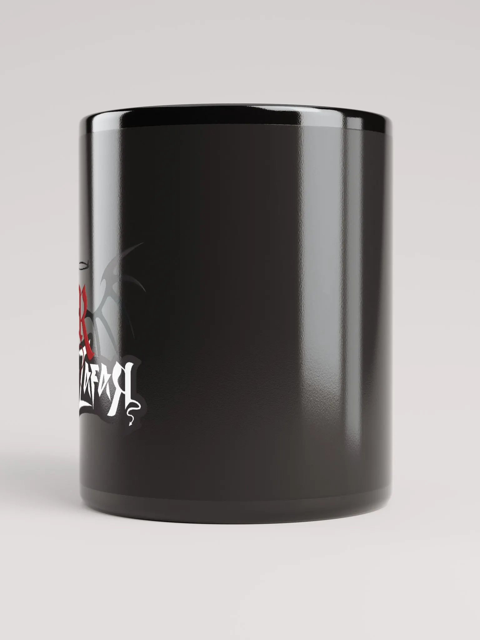 RafaZafar Logo Right-Handed Mug (black) product image (5)