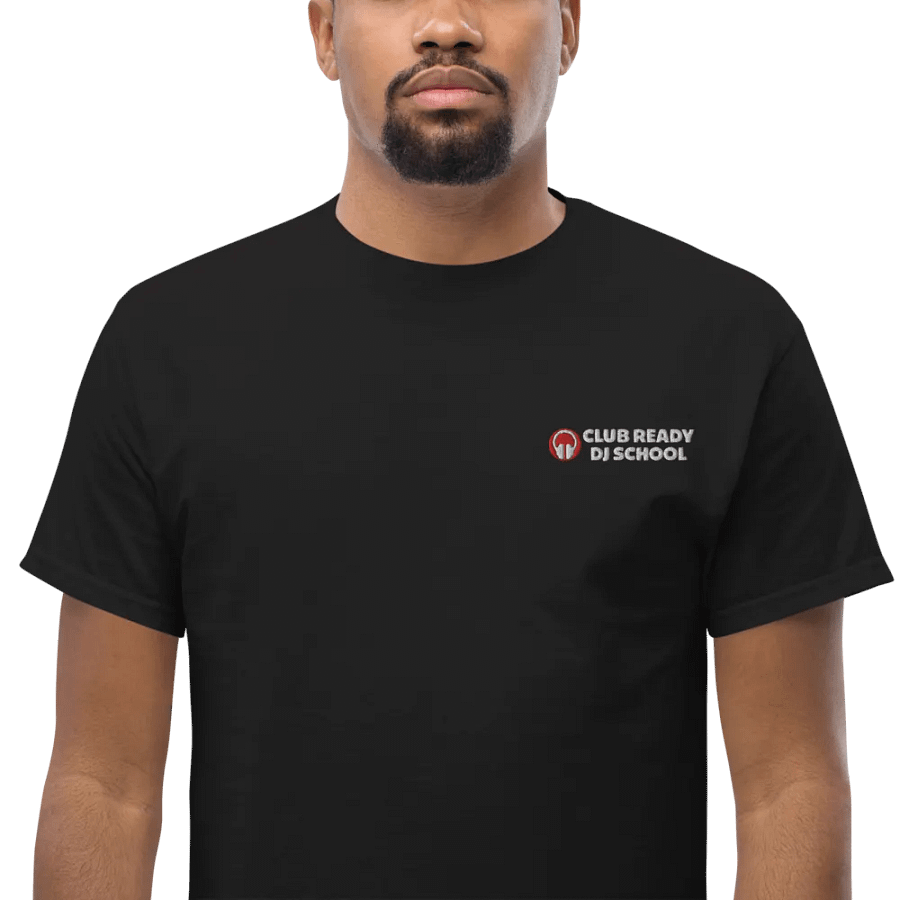 Club Ready DJ School Embroidered Gildan Heavyweight T-Shirt product image (1)