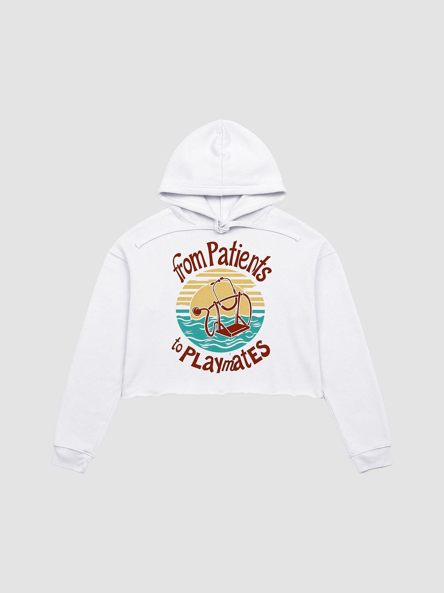 medical moms, dads, Stethoscope Swing Kids Crop Hoodie product image (2)