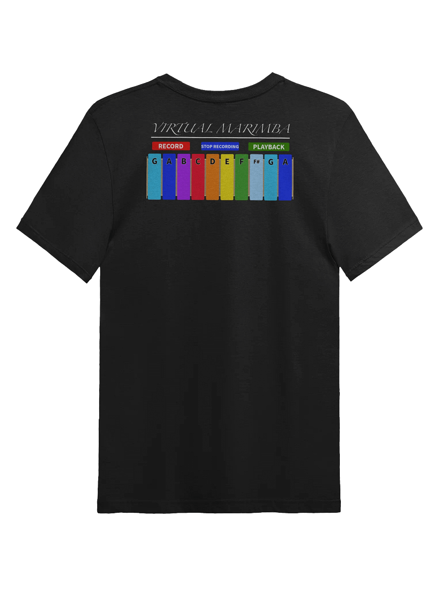 Virtual Marimba Rainbow Logo T-Shirt product image (2)