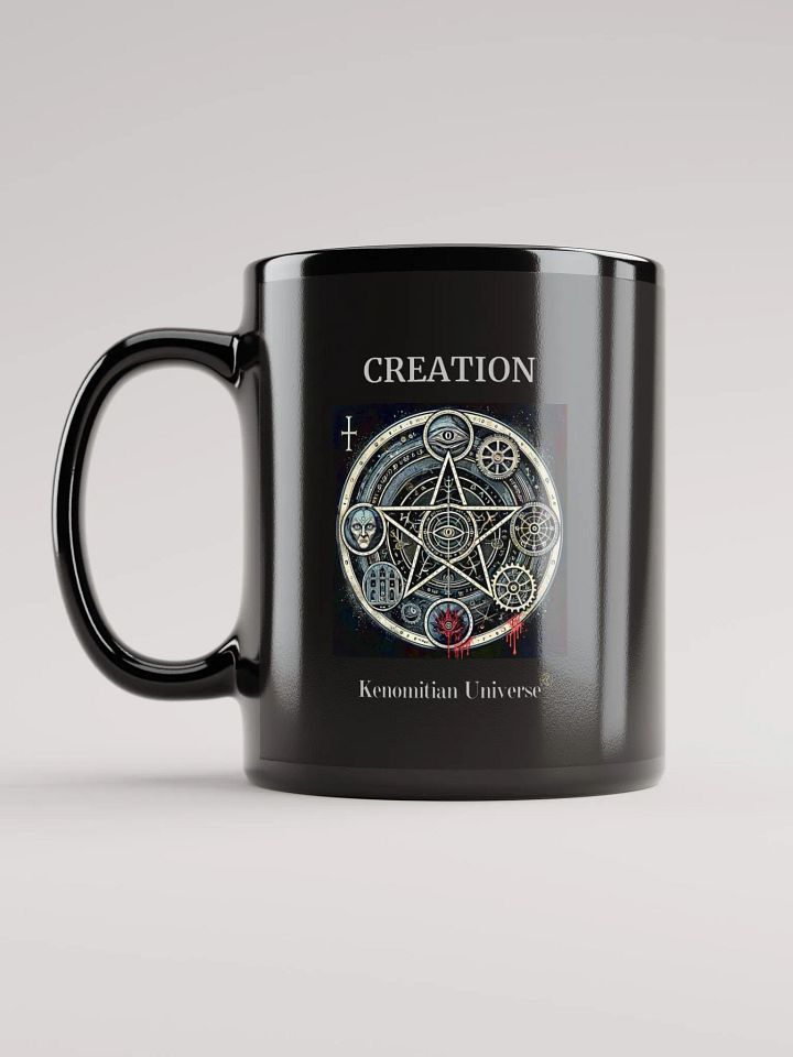 Creation | Black Glossy Mug product image (2)