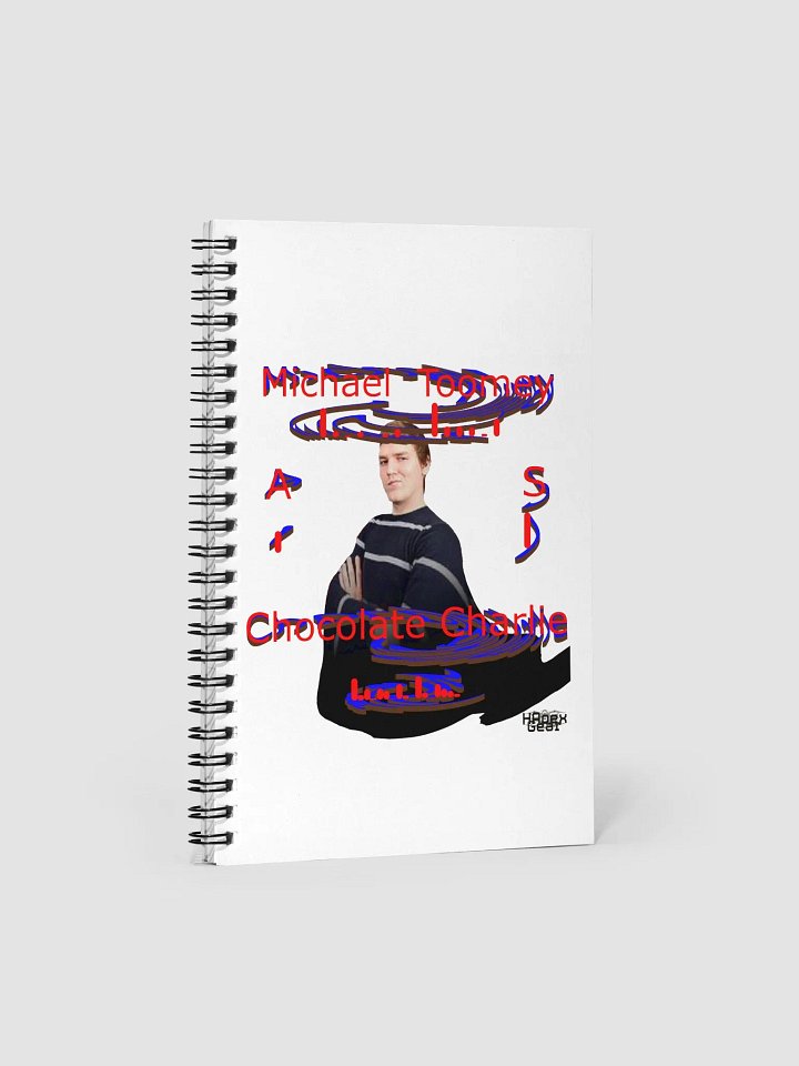 Michael Toomey As Chocolate Charlie 00 - Spiral Notebook product image (1)