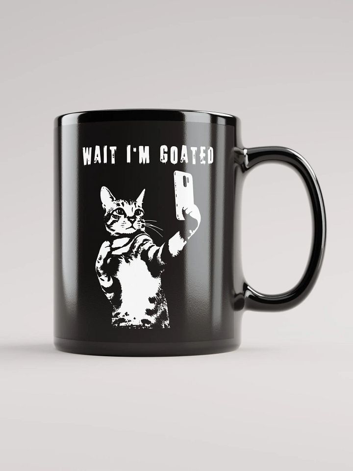"Wait I'm GOATed" Funny Cat Selfie product image (2)