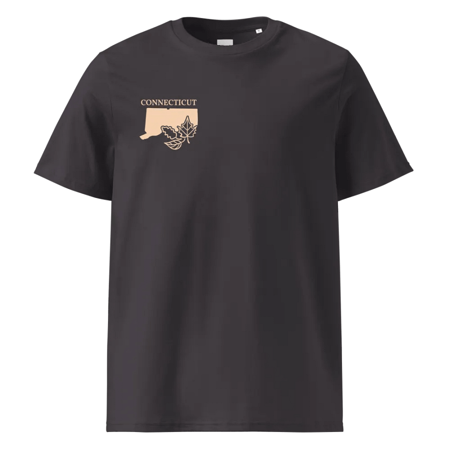 Connecticut Leafy Silhouette Organic Tee product image (5)