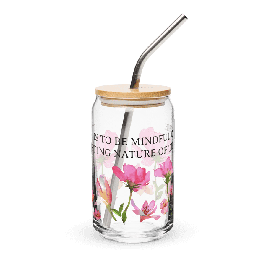 Seneca Quote Can-Shaped Glass product image (1)