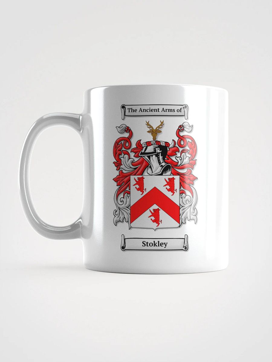 Stokley Family Crest - White Mug product image (2)