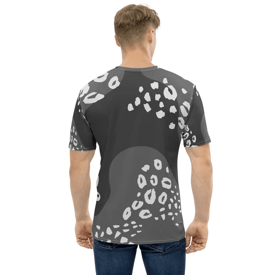 Wild Grey Leopard All-Over Tee product image (1)
