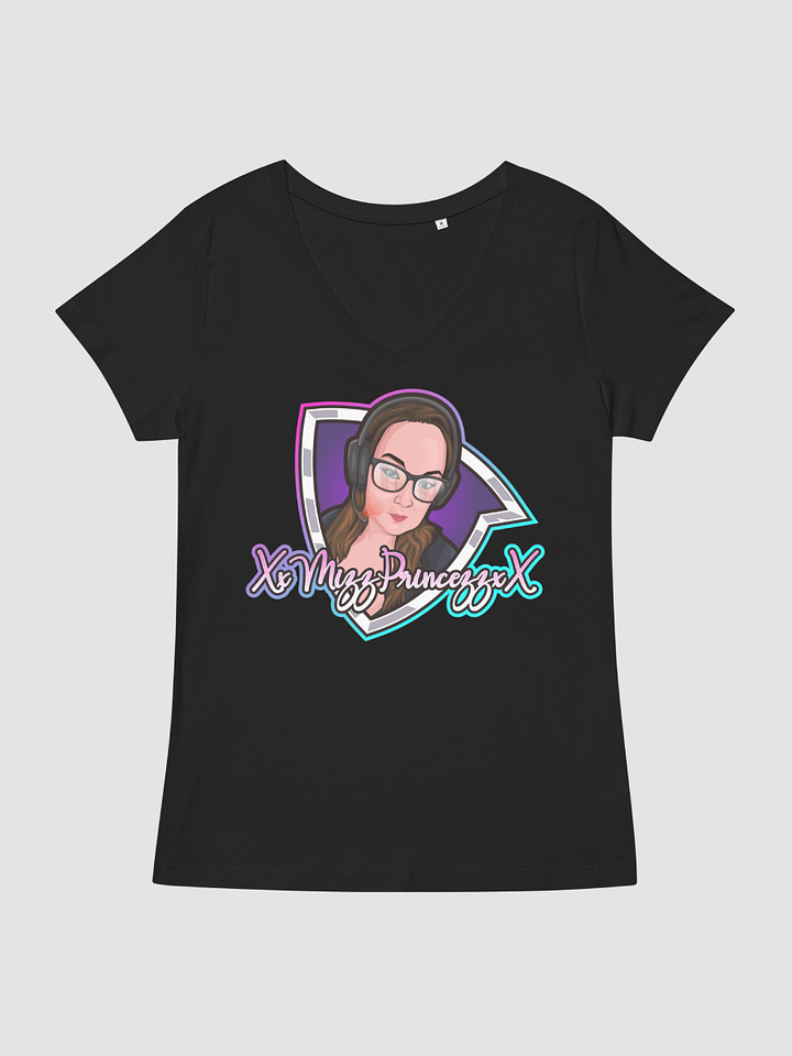 [XxMizz_PrincezzxX] B&C Women's Fitted V-neck T-Shirt B&C TW045 product image (1)