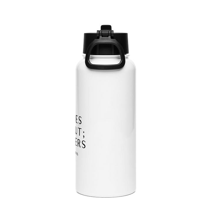 Claudia Stainless Steel Water Bottle with a Straw Lid product image (2)