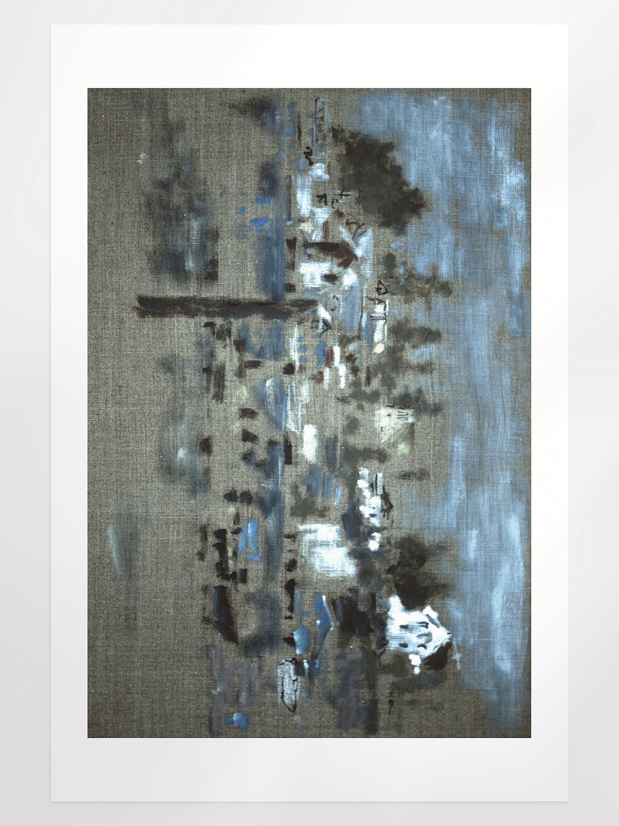 La Conner from Swinomish Reservation 1988 print product image (2)