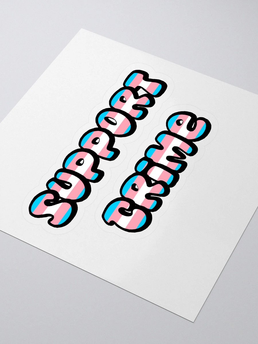 Trans Crime Sticker product image (3)